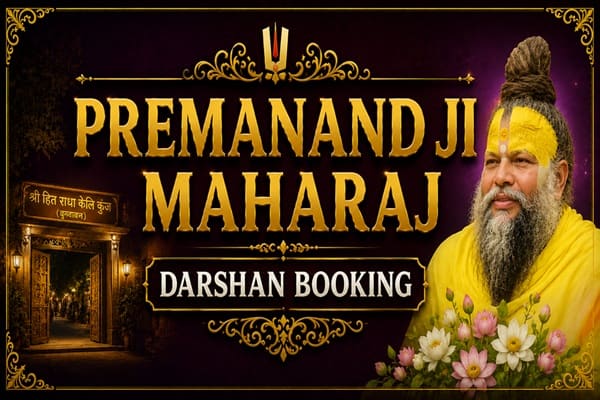 premanand ji maharaj darshan booking