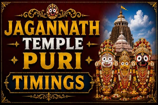 Jagannath Temple Puri Timings