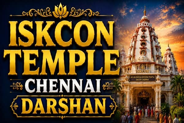 iskcon temple chennai darshan